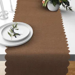 a.p handloom Brown 20 cm Table Runner image 5