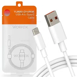 WORFOX Type C 1 m Copper Braiding Original 80W Branded Cable – for Mi Turbo Charge (Fast Charging & Data Transfer, High-Quality Durable Cable)-picture-10