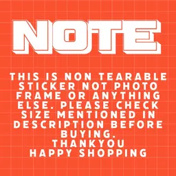 swaroopa 16.5 inch One piece Luffy Sticker Self Adhesive Sticker image 3