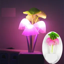 stephy Stylish LED Night Light Color Changing Flower Mushroom Flower Night Lamp image 4