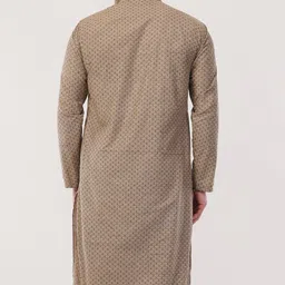sypher boutique Pack of 2 Men Self Design Cotton Blend Straight Kurta image 2