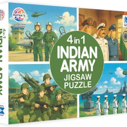 ratnas Indian Army 4-in-1 Jigsaw Puzzle (7557) A Tribute to Bravery-picture-24