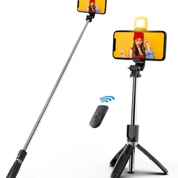 Worricow Heavy Quality Selfie Stick and Tripod Style Design For Tripod Kit, Monopod Kit-picture-29