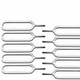 Inndiana SIM Ejector Pin Key Open Tool for Android Like ASUS , Redmi, Samsung, Oppo, Vivo, iPhone 4 4s 5 5s 5c 6 6S Plus for iPad -Pack of 5 Pieces Sim Adapter (Steel) Sim Adapter-picture-25