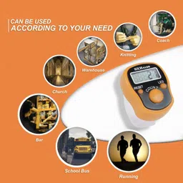 Digital Finger tally Counter [Multi Colour-1 Piece] Digital Tally Counter-image-75