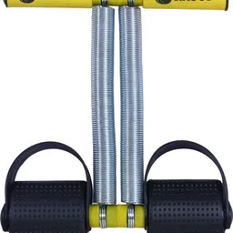 rasco Double Steel Spring Yellow with Tonning Tube Ab Exerciser image 4