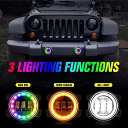 lovmoto LED Fog Lamp Unit for Tata Universal For Car image 2