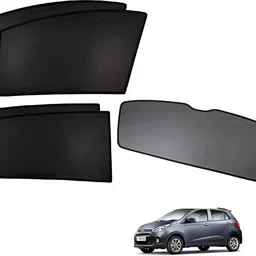 kozdiko Side Window, Rear Window Sun Shade For Hyundai Grand i10-picture-34