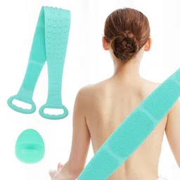 rbgiit Silicone Body Back Scrubber Double Side Brush for Skin Cleaning Massage B-160-picture-17