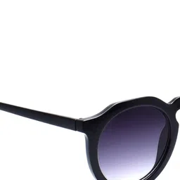 Peter Jones Eyewear Unisex Round Sunglasses with UV Protected Lens-3319B_S image 3