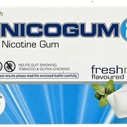 nicogum FOR, FRESH MINTS FLAVOURED 5PCS. Smoking Cessations-picture-24