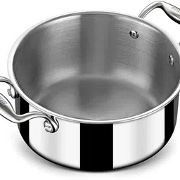 stahl Artisan Triply Stainless Steel 14 cm Cook and Serve Casserole image 2