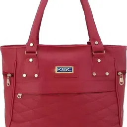 khatushyam collection Women Maroon Hand-held Bag image 2