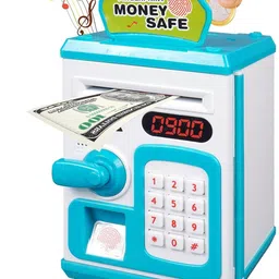 gracious Kids Money Safe Piggy Bank with Fingerprint Sensor & Electronic Lock Coin Bank-picture-28