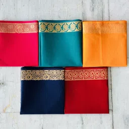 balaji creation Unstitched Pure Cotton Blouse Material Solid-picture-13