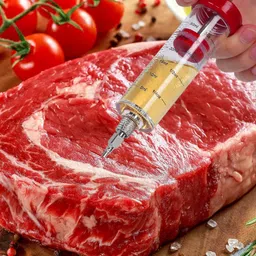 kvvtrades Meat Injector Syringe - 3 Marinade Injector Needles for BBQ Grill Kitchen Tool Set image 4