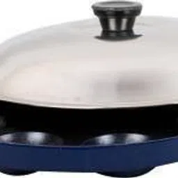steeple 12 Cavities Non Stick Appam Patra with Lid and Side Handle/ kulipaniyaram pan nonstick/ appe/ aapee ka sacha/ panniyaram kadai/ Paniyarrakal/Paniyaram/Appam Pan/Appam Maker/Pan Cake/guntapongadalu pan/appam kadai/Ponganal Maker/idali Maker/idali Pan kadai/litti maker/unniyappam chatti non stick/ unniyappam chatti Paniarakkal with Lid with Lid 0.5 L capacity 24 cm diameter (Stainless Steel, Non-stick) Paniarakkal with Lid 1 L capacity 22 cm diameter (Aluminium, Non-stick) Paniarakkal with Lid 0.5 L capacity 23 cm diameter-picture-22