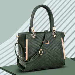 fiesto fashion Women Green Hand-held Bag-picture-18