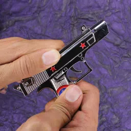 rsg Superman Glock 17 Metal Air Gun Toy with 100 BB Bullets & Dart Board for Kids Guns & Darts image 4