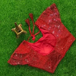 sathi creation Round Neck Women Blouse image 2