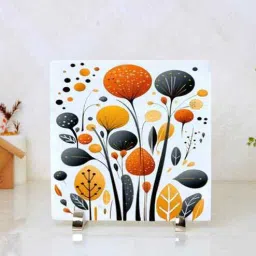 posh n plush Floral Bloom Marble Showpiece-picture-17