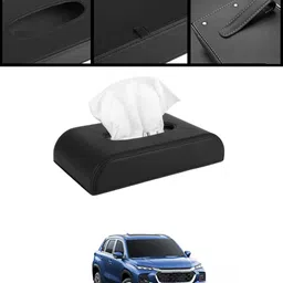 ayw Universal Black D Shape Leatherite Tissue Holder For Car/Home-126 Vehicle Tissue Dispenser-picture-23