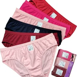 Pack of 3 Women Hipster Multicolor Panty-image-12