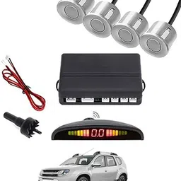 peeps store Universal 4 Silver Reverse Parking Sensor-AP25N412 Universal 4 Silver Reverse Parking Sensor-AP25N412 Parking Sensor-picture-16