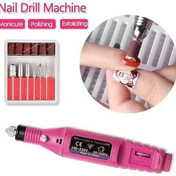 bluedeal Professional Portable Electric Nail Drill,Acrylic Nail Kit, Nail Tools image 4