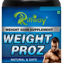 riffway Weight Proz Weight Gain Capsule Muscle Gainer Product / Mass Protein Formula Weight Gainers/Mass Gainers image 1