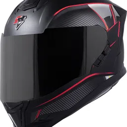 steelbird SBH-57 Carbon Fighter ISI and DOT Certified Full Face Helmet for Men and Women Motorbike Helmet-picture-24