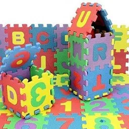 looknlvesports 36 Tiles Kids Puzzle Mats Foam Kids Educational Interlocking (36 Pieces) image 5