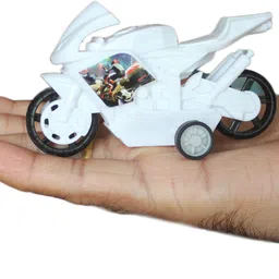 neoinsta shopping Set of 6 or pack of 6 speeder|racing bike|motorcycle set toy for kids image 4