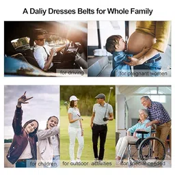 judee Buckle Free Elastic Belt For Women Men No Buckle Stretch Belt Women's Invisible Elastic Belt For Jeans Pants Shorts Stretchable Mens Belt For 24-48 Inch Waist - Free Size, Black image 4