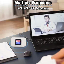 Jxrev 4G LTE Wireless Dongle with All SIM Network Support (4G,5G SIM) with LED Display 300 Mbps Data Card ,Calls not Supported image 4