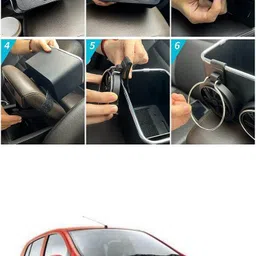 xzrtz Car Multifunctional Organizer Console Tissue holder X74 Trunk Organizer image 2