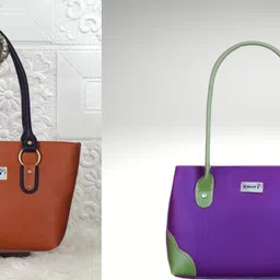 ronty Women Tan, Purple Shoulder Bag-picture-18