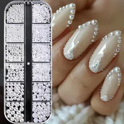 msvtradess 3D Pearl Embellishments for Nail Design (Multi-Size)-picture-17