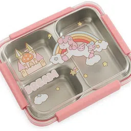 swastik vastra Kids Lunch Box with Cartoon Printed with 1 Containers Lunch Box-picture-21