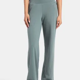 jockey Women Solid Green Track Pants-picture-28