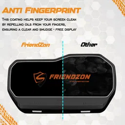 friendzon Screen Guard for TVS Ntorq 125 XT | Anti- bubble | HD Clear | Anti- Fingerprint Bike Crash Guard image 3