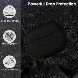 Geggal Silicone Velcro Earbuds Case For OnePlus Nord Buds 3r Silicone Case Cover image 5