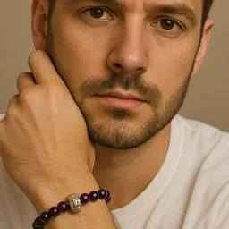 crystal and shades Amethyst, Crystal Beads, Agate, Crystal, Jade, Quartz Bracelet image 5