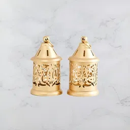pallvi creations Metal Hanging Lantern Tea Light Candle Holder,decoartion Gift lamp Gold Metal Hanging Lantern-picture-29