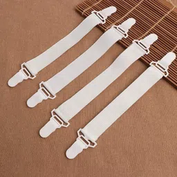 Bedsheet tucker bedsheet holder clips for bedsheet cover Set of 4 Kitchen Tool Set-image-29