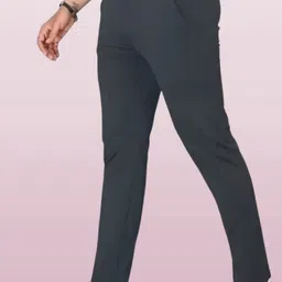 civira trending Men Slim Fit Multicolor Cotton Blend Trousers image 1