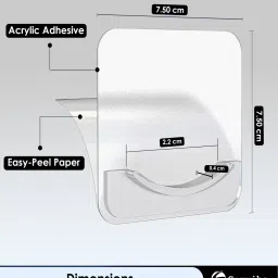 sunvibe No Drill Self Adhesive Curtain Rod Holders (2 Pcs) image 4