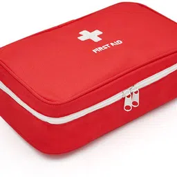 luxula Portable Medicine Organizer Bag Emergency Medical Storage Pouch First Aid Kit Pouch Organizer with Medicine-Pocket Empty Bag for Travelling Pill Box-picture-36