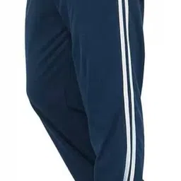 akovin Men Solid Dark Blue Track Pants-picture-25