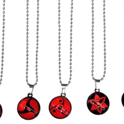 sky enterprises Anime MinI Neckpiece Alloy, Silver Locket Set-picture-20